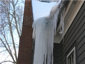 hardware store heat cable not keeping up with ice dams