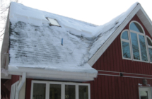 roof rake shingle damage, roof raking, roof rake, rake snow from roof, shovel snow off roof