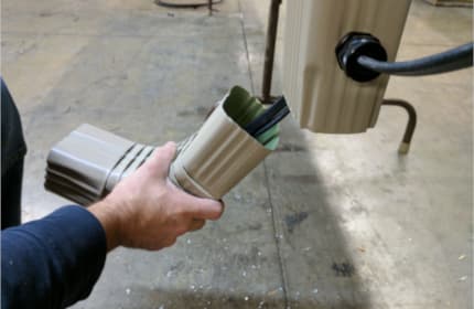 Edge Melt certification training for contractors installing a heated downspout