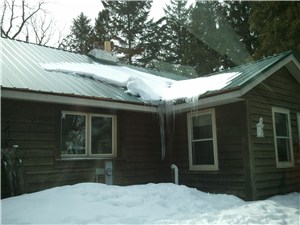 Metal Roof Ice Dam Problem. Many customers with metal roofs still experience ice dams in the valleys!